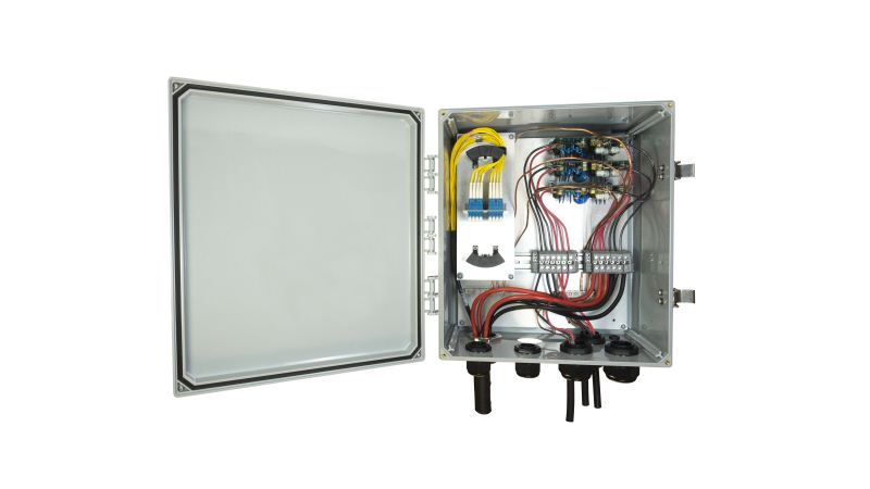 室外光電混合配電箱